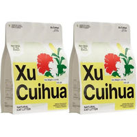 Produktbild von Xu Cuihua Pflanzliche Katzenstreu mit Grüntee-Duft 2 x 2,5 kg