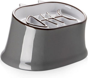 Y YHY Erhöhter langsamer Futternapf für Katzen Keramik – Bild 1 von 5