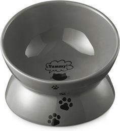 Produktbild von Y YHY Keramik Katzennapf erhöht und gekippt