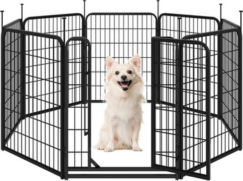 Produktbild von Yaheetech Freigehege 80/100 cm (H), Hundelaufstal