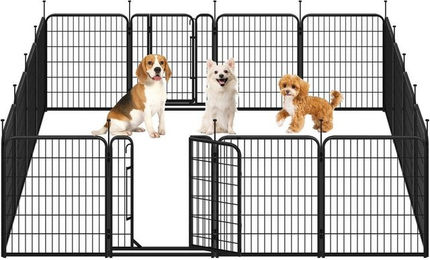 Produktbild von Yaheetech Freigehege 80/100 cm (H), Hundelaufstal