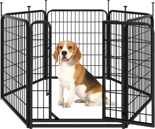 Produktbild von Yaheetech Freigehege 80/100 cm (H), Hundelaufstal