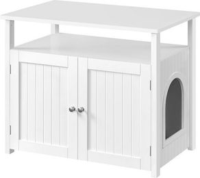 Produktbild von Yaheetech Katzenhaus mit 4 Eisenfüßen und Katzenschrank