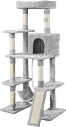Produktbild von Yaheetech Kratzbaum 159cm mit Spielhaus für Katzen