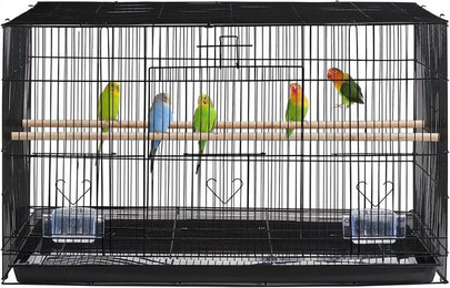 Produktbild von Yaheetech Vogelkäfig mit ausziehbarer Schublade