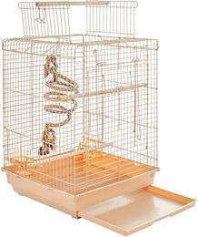 Produktbild von Yaheetech Vogelkäfig mit Vogelspielzeugen