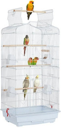Produktbild von Yaheetech Vogelkäfig Vogelvoliere Vogelhaus für Papagei Wellensittich