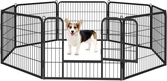 Produktbild von Yaheetech Welpenlaufstall Freigehege Hunde Laufstall