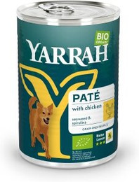 Produktbild von Yarrah Bio Adult Pastete mit Huhn 12x400 g