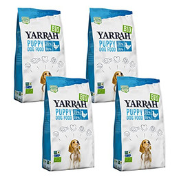 Produktbild von Yarrah Bio Junior Trockenfutter Huhn - 4 x 2 kg