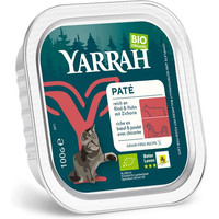 Produktbild von Yarrah Bio Katzennassfutter Rind mit Zichorie - 100 g