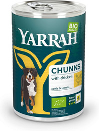 Produktbild von Yarrah Bio Mixpaket Nassfutter für Hunde - 12 x 400 g