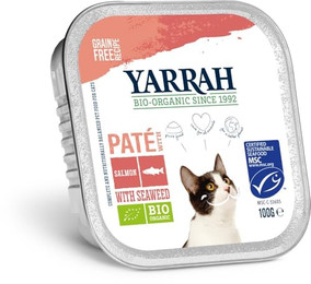 Produktbild von Yarrah Bio Pâté Lachs mit Seetang - 100 g