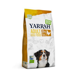 Produktbild von Yarrah Bio Trockenfutter mit Bio Huhn für erwachsene Hunde - 10 kg