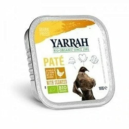 Produktbild von Yarrah Hundefutter Paté Huhn mit Alge Bio - 12 x 150 g