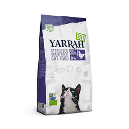 Produktbild von YARRAH Sterilised Grain Free Katzen-Trockenfutter - 6 kg
