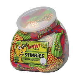 Produktbild von YEOWWW Fishbowl of Stinkies Katzenspielzeug mit Katzenminze - 1 Stk.