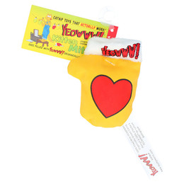 Produktbild von Yeowww! Kätzchenspielzeug Kitten Mitten gelb