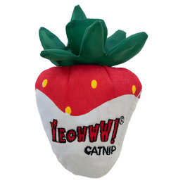 Produktbild von Yeowww! Katzenspielzeug Erdbeere Weiße Schokolade