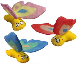 Produktbild von Yeowww! Tierkuscheltier Butterfly blau - 200 g