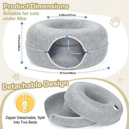 Produktbild von YI Agility-Reifen Plüsch Katzentunnel