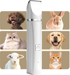 Produktbild von YINDN Hundeschermaschine 11er Set mit 4 Schneidköpfen und Type-C-Kabel