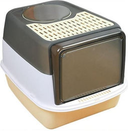 Produktbild von YMQHBS Katzenecktoilette mit Schaufel und Deckel