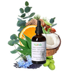 Produktbild von YODO Zeckenschutzmittel Zeckenschreck Zeckenöl für Hunde und Katzen, Eukalyptus - 100 ml