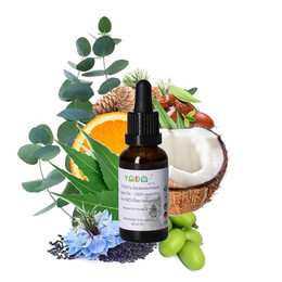 Produktbild von YODO Zeckenschutzmittel Zeckenschreck Zeckenöl für Hunde und Katzen, Eukalyptus - 30 ml