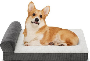 Produktbild von YOLEO Hundehütte Hundebett mit abnehmbarem Stoffbezug