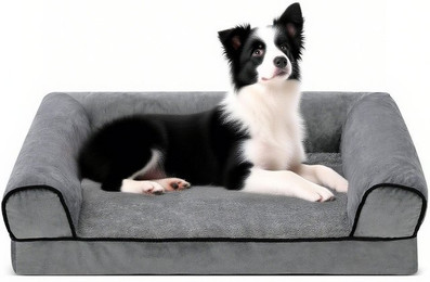 Produktbild von YOLEO Tierbett Hundebett mit abnehmbarem Stoffbezug