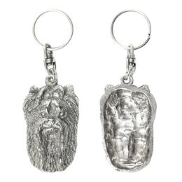 Yorkshire Terrier Anhänger Silber plattiert – Bild 1 von 6