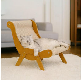 Produktbild von Youyijia Kratzmatte Katzenkratzstuhl, Kratzbrett aus Massivholz