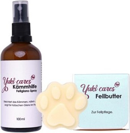 Produktbild von Yuki Cares Fellpflege-Set