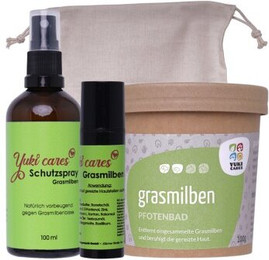 Produktbild von Yuki Cares Grasmilben Abwehr Paket
