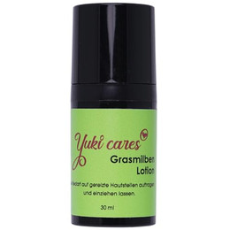 Produktbild von Yuki cares Grasmilben Lotion gegen Juckreiz für Hunde - 30 ml