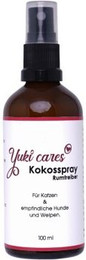 Produktbild von Yuki cares Kokosspray Rumtreiber natürlicher Zeckenschutz für Katzen und Hundewelpen - 100 ml
