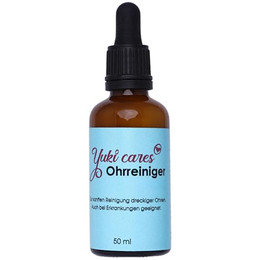 Produktbild von Yuki cares Ohrreiniger zur sanften Reinigung von Hundeohren - 50 ml