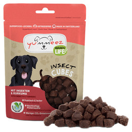 Produktbild von yummeez Green Life Insect Cubes - 100 g