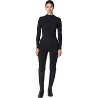 Produktbild von Yagya Airtech Reitshirt für Damen mit langen Ärmeln Schwarz XL