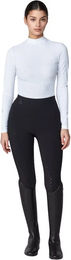 Produktbild von Yagya Airtech Reitshirt für Damen mit langen Ärmeln Weiß Größe L
