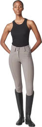 Produktbild von Yagya Compression Performance Turnierhose Full Grip Reithose für Damen in Grau Größe S