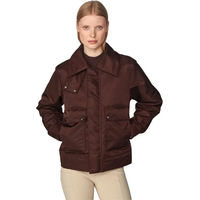 Produktbild von Yagya Daunenjacke für Damen Braun Wasserabweisend Winterjacke Größe L