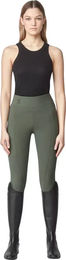 Produktbild von Yagya Reithose Damen Turnierhose Full Grip Compression Pull-On Grün Größe S