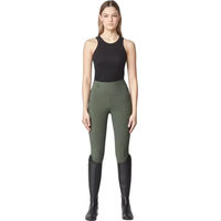 Produktbild von Yagya Reithose Damen Turnierhose Full Grip Compression Pull-On Grün Größe S