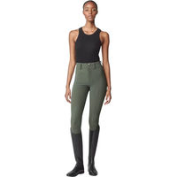 Produktbild von Yagya Reithose Turnierhose Full Grip Compression High-Rise für Damen in Grün Größe S