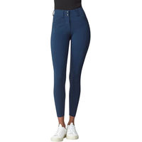 Produktbild von Yagya Reithose Turnierhose Full Grip Compression Performance Blau Damen Größe S