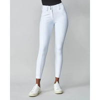 Produktbild von Yagya Reithose Turnierhose Full Grip Compression Performance Weiß Damen Größe S