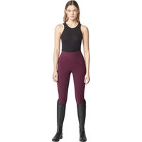 Produktbild von Yagya Reithose Turnierhose Full Grip Compression Pull-On für Damen in Rot Größe S