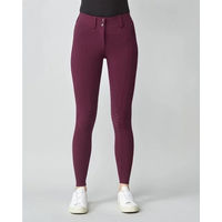 Produktbild von Yagya Reithose Turnierhose Mid Grip Compression Performance für Damen in Rot Größe S